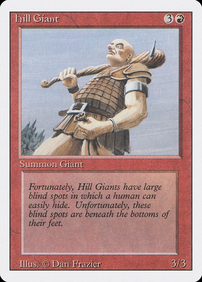 Hill Giant [Revised Edition] MTG Single Magic: The Gathering    | Red Claw Gaming