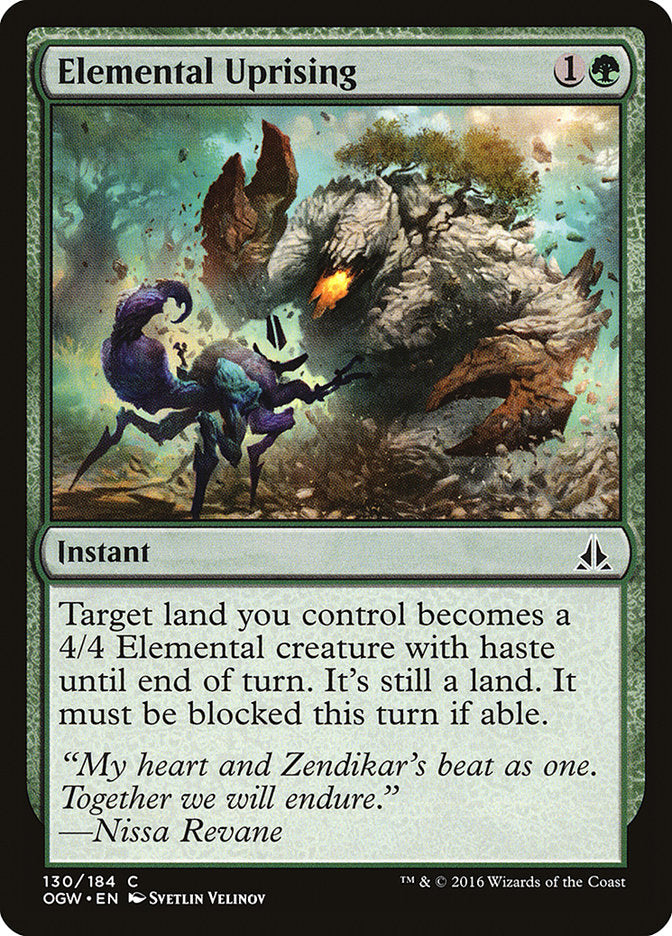 Elemental Uprising [Oath of the Gatewatch] MTG Single Magic: The Gathering    | Red Claw Gaming