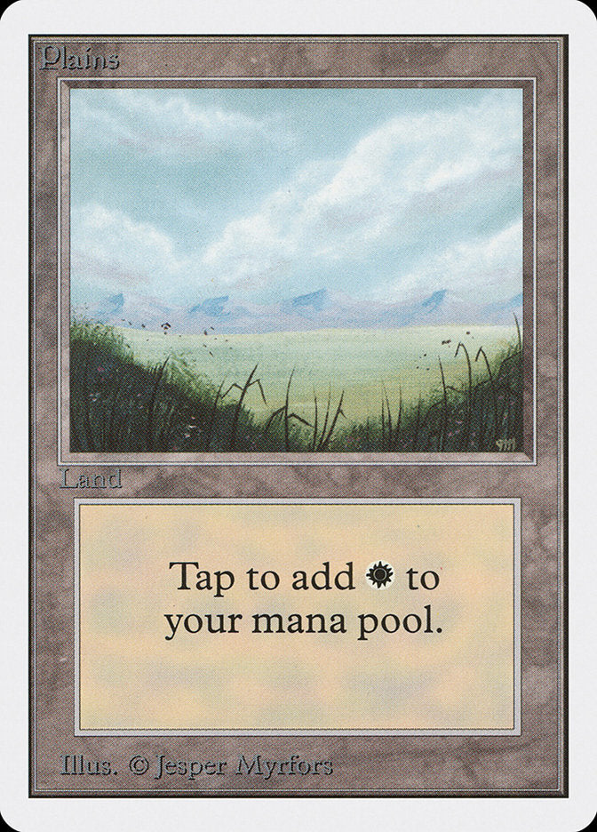 Plains (288) [Unlimited Edition] MTG Single Magic: The Gathering    | Red Claw Gaming