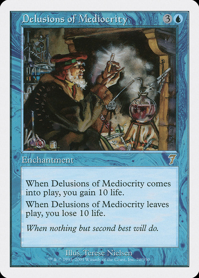 Delusions of Mediocrity [Seventh Edition] MTG Single Magic: The Gathering    | Red Claw Gaming