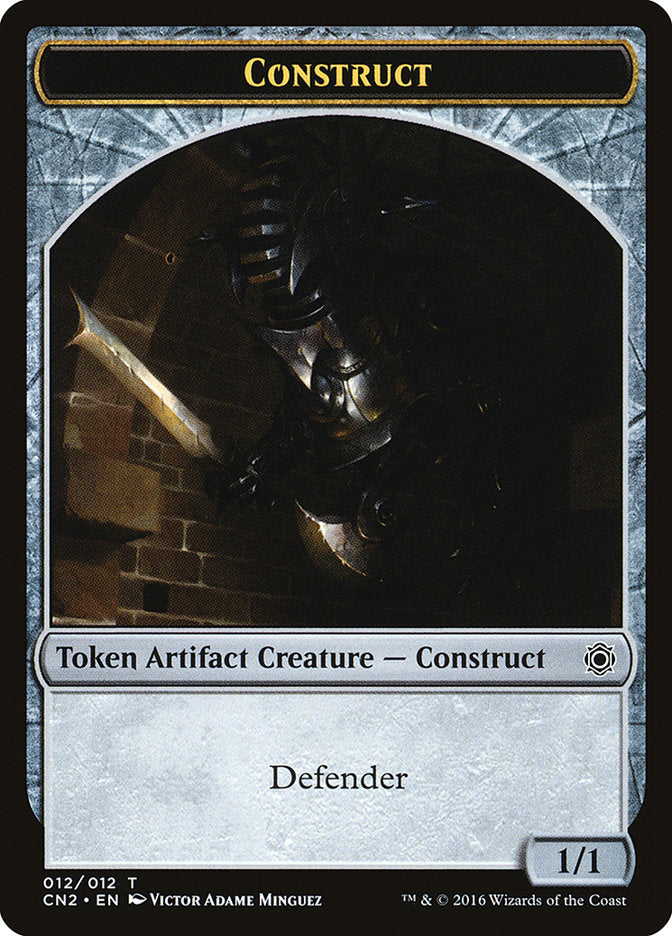 Construct Token [Conspiracy: Take the Crown Tokens] MTG Single Magic: The Gathering    | Red Claw Gaming