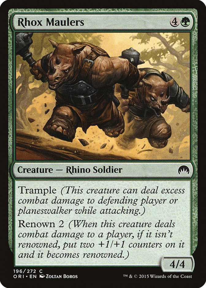 Rhox Maulers [Magic Origins] MTG Single Magic: The Gathering    | Red Claw Gaming