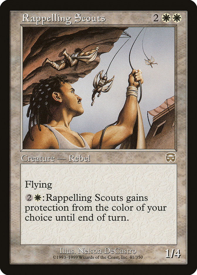 Rappelling Scouts [Mercadian Masques] MTG Single Magic: The Gathering    | Red Claw Gaming