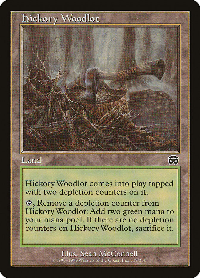 Hickory Woodlot [Mercadian Masques] MTG Single Magic: The Gathering    | Red Claw Gaming