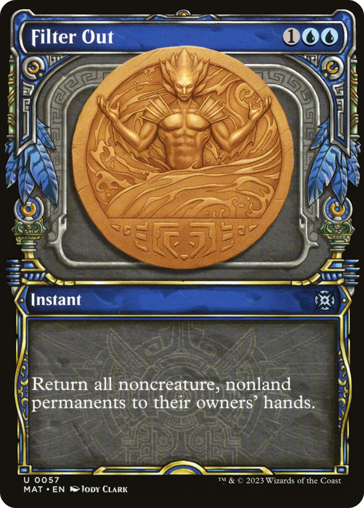 Filter Out (Showcase) [March of the Machine: The Aftermath] MTG Single Magic: The Gathering    | Red Claw Gaming