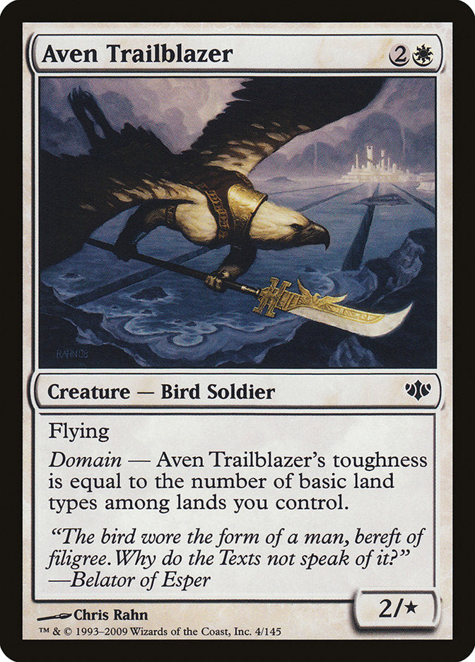Aven Trailblazer [Conflux] MTG Single Magic: The Gathering    | Red Claw Gaming