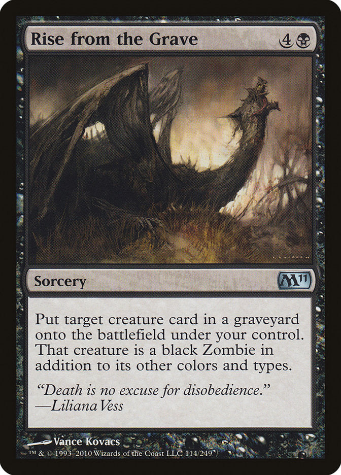 Rise from the Grave [Magic 2011] MTG Single Magic: The Gathering    | Red Claw Gaming