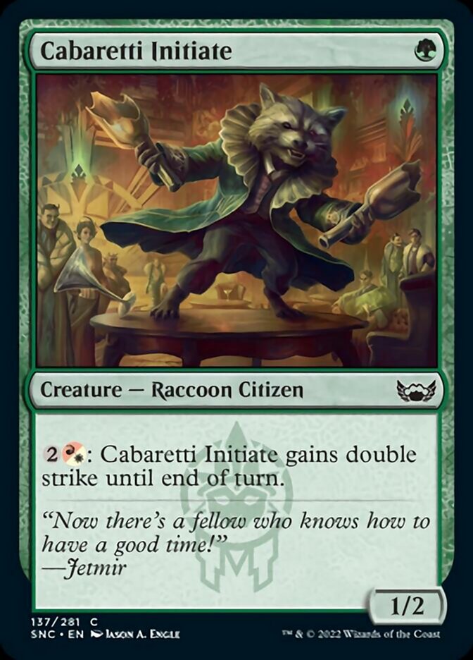Cabaretti Initiate [Streets of New Capenna] MTG Single Magic: The Gathering    | Red Claw Gaming
