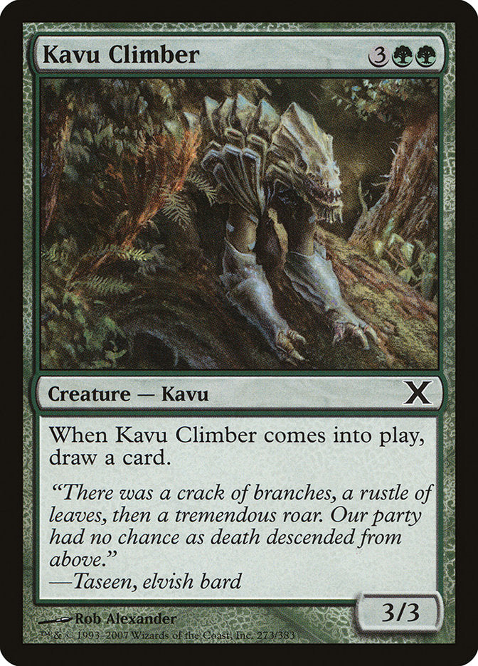 Kavu Climber [Tenth Edition] MTG Single Magic: The Gathering    | Red Claw Gaming