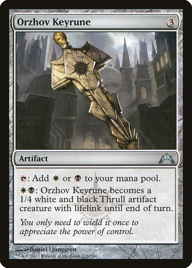 Orzhov Keyrune [Gatecrash] MTG Single Magic: The Gathering    | Red Claw Gaming