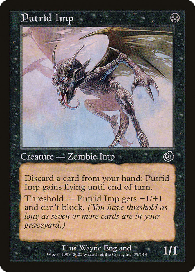 Putrid Imp [Torment] MTG Single Magic: The Gathering    | Red Claw Gaming
