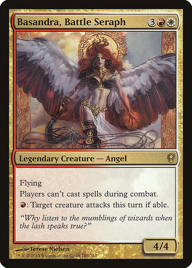 Basandra, Battle Seraph [Conspiracy] MTG Single Magic: The Gathering    | Red Claw Gaming
