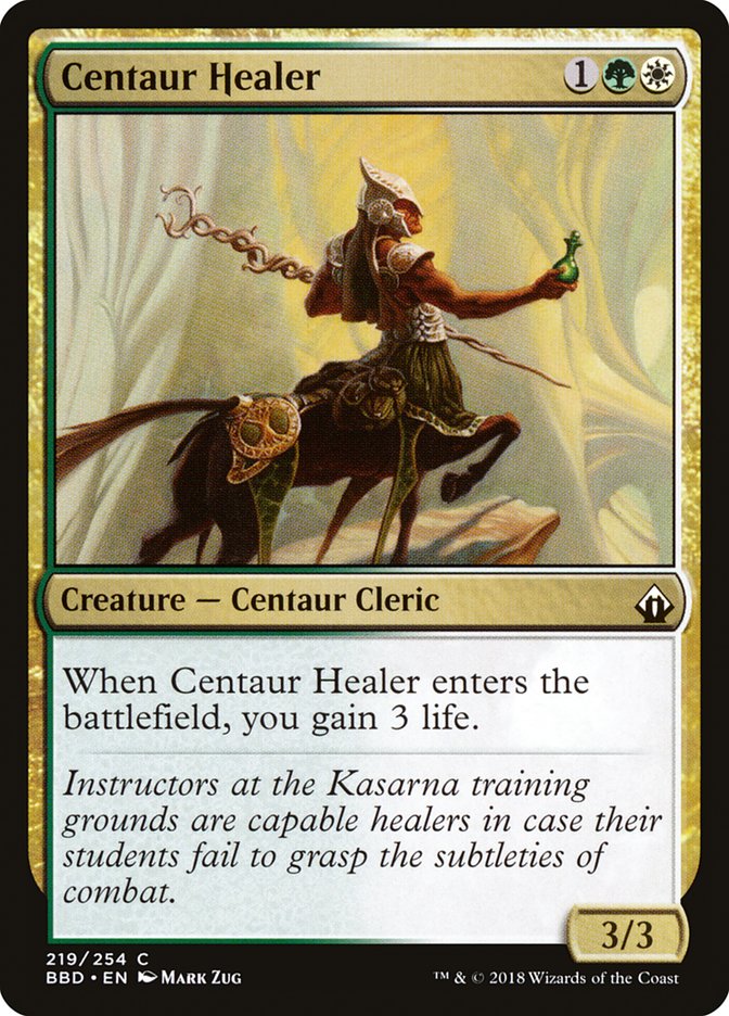 Centaur Healer [Battlebond] MTG Single Magic: The Gathering    | Red Claw Gaming