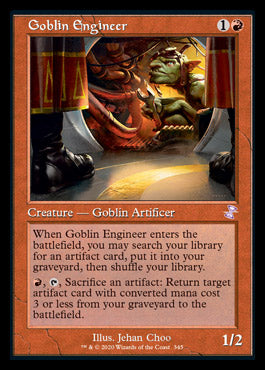 Goblin Engineer (Timeshifted) [Time Spiral Remastered] MTG Single Magic: The Gathering    | Red Claw Gaming