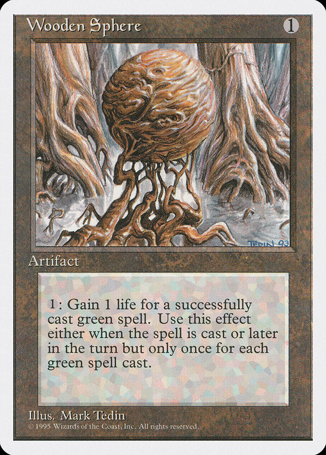 Wooden Sphere [Fourth Edition] MTG Single Magic: The Gathering    | Red Claw Gaming