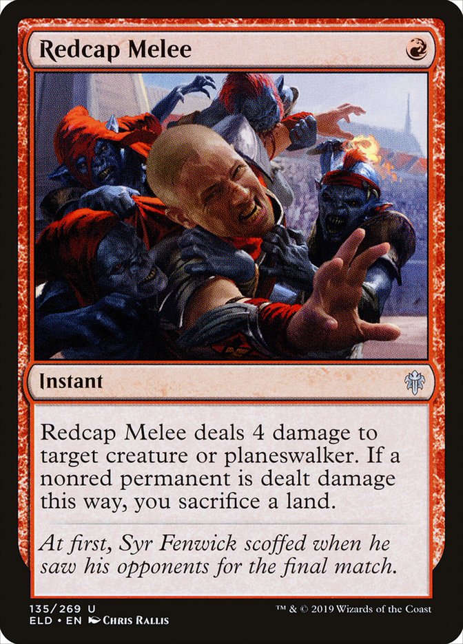 Redcap Melee [Throne of Eldraine] MTG Single Magic: The Gathering    | Red Claw Gaming