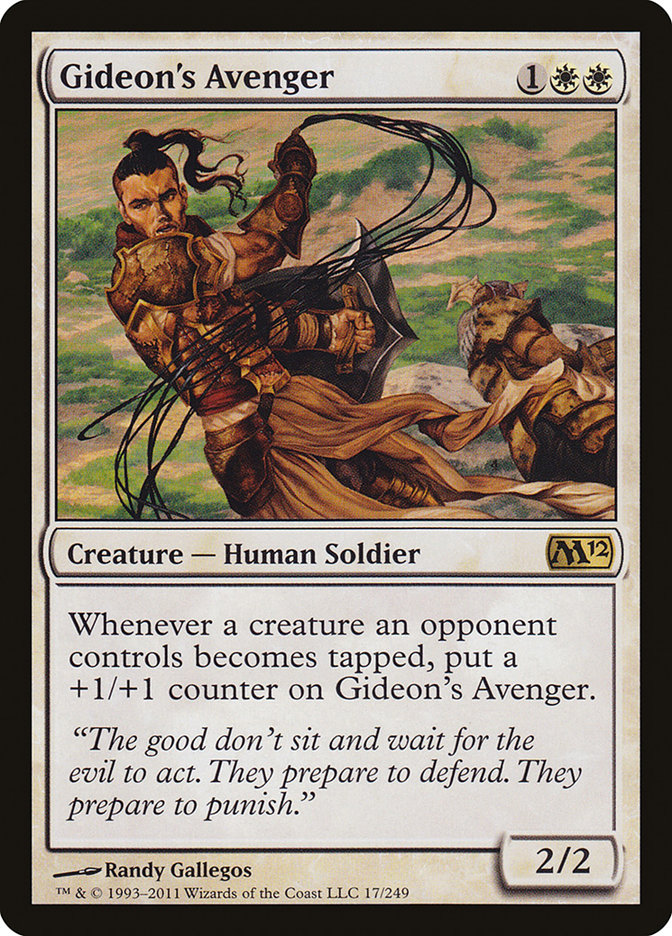 Gideon's Avenger [Magic 2012] MTG Single Magic: The Gathering    | Red Claw Gaming