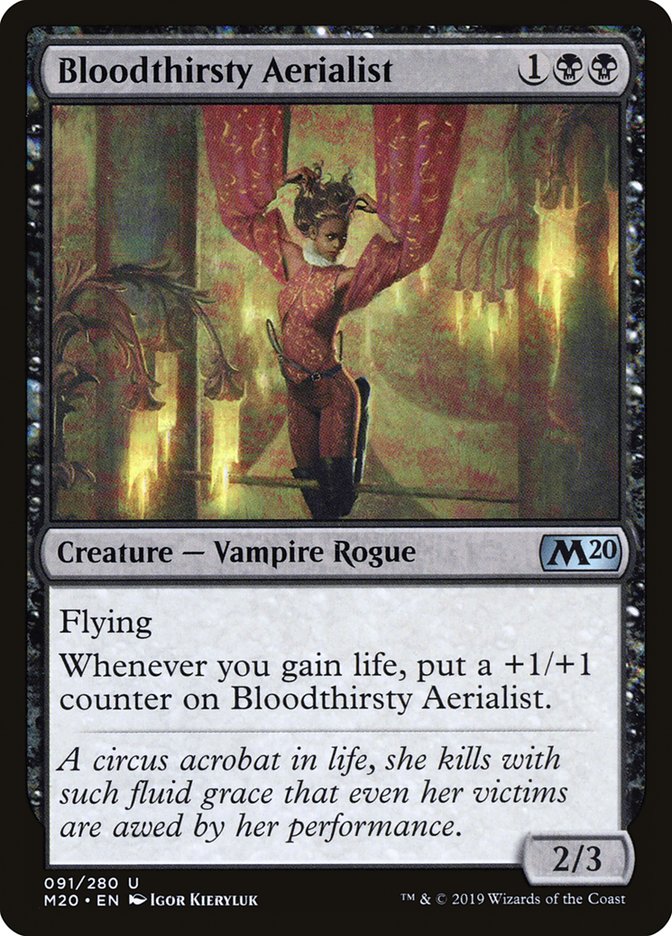 Bloodthirsty Aerialist [Core Set 2020] MTG Single Magic: The Gathering    | Red Claw Gaming