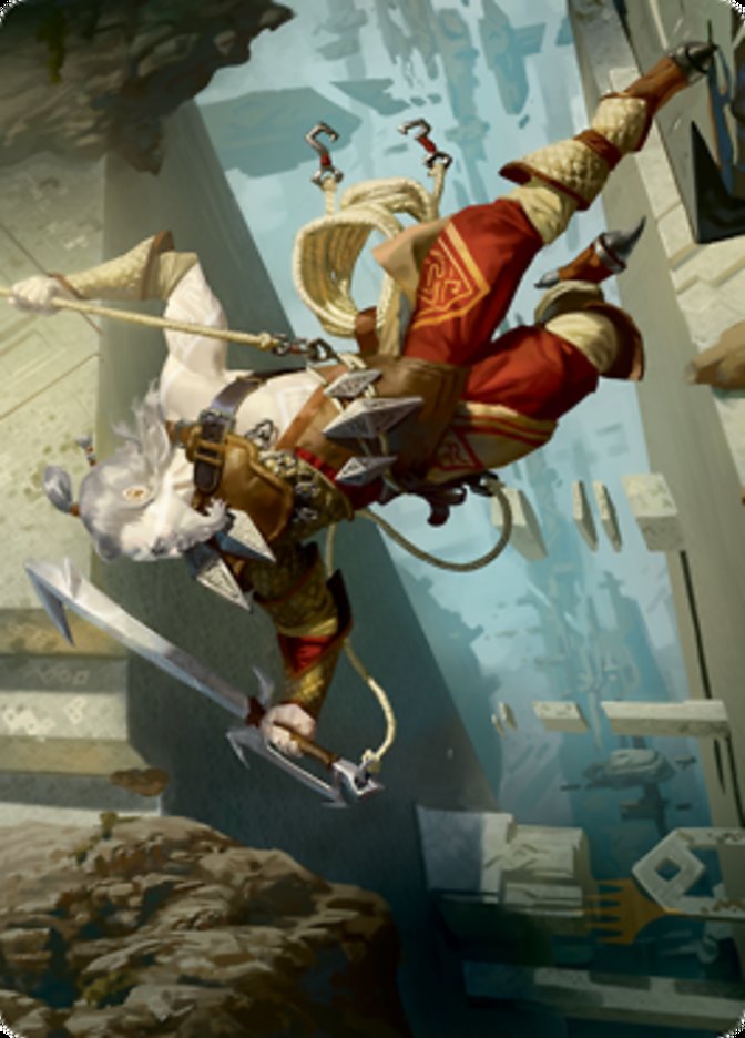 Cliffhaven Sell-Sword Art Card (Gold-Stamped Signature) [Zendikar Rising Art Series] MTG Single Magic: The Gathering    | Red Claw Gaming