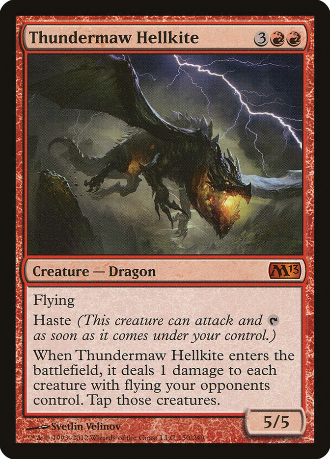 Thundermaw Hellkite [Magic 2013] MTG Single Magic: The Gathering    | Red Claw Gaming