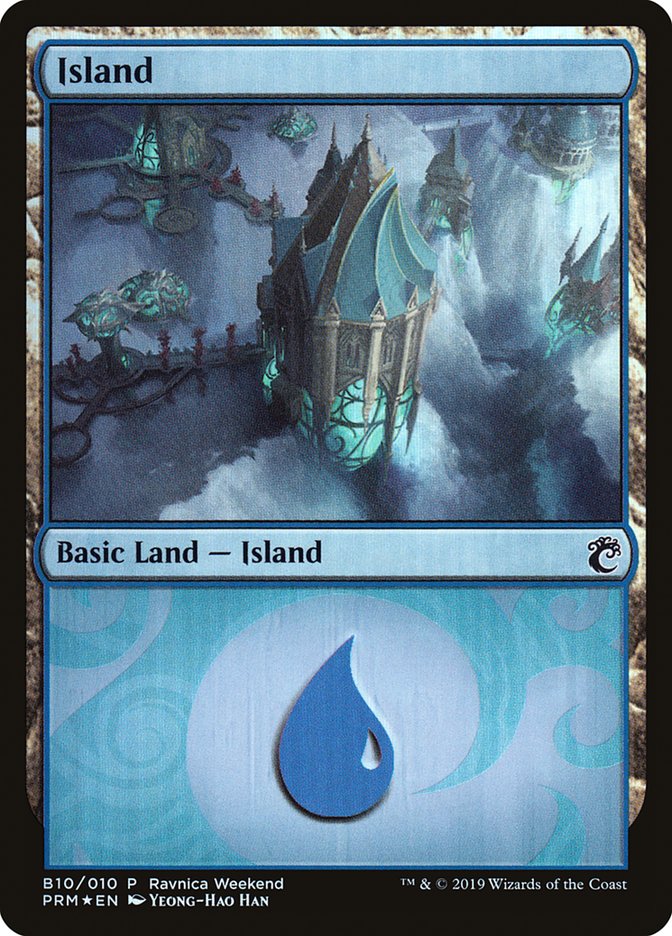 Island (B10) [Ravnica Allegiance Guild Kit] MTG Single Magic: The Gathering    | Red Claw Gaming