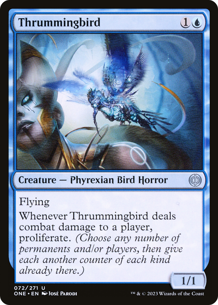 Thrummingbird [Phyrexia: All Will Be One] MTG Single Magic: The Gathering    | Red Claw Gaming