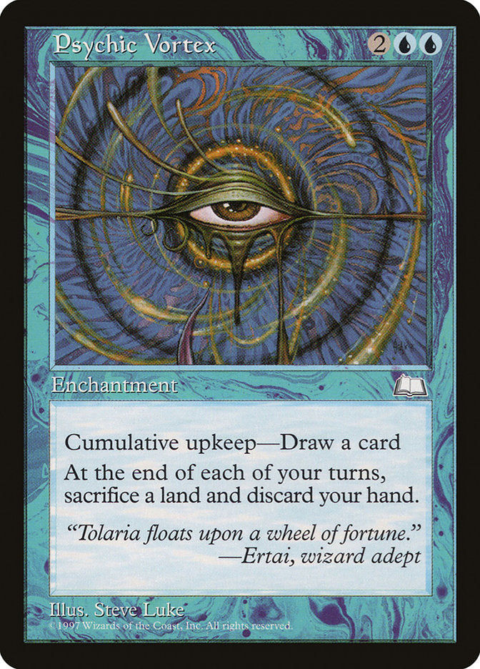 Psychic Vortex [Weatherlight] MTG Single Magic: The Gathering    | Red Claw Gaming