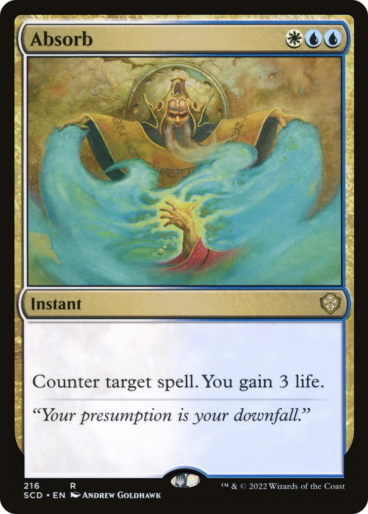 Absorb [Starter Commander Decks] MTG Single Magic: The Gathering    | Red Claw Gaming
