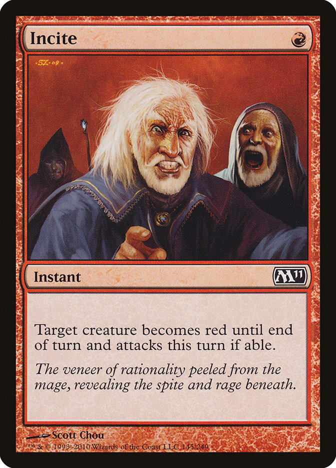 Incite [Magic 2011] MTG Single Magic: The Gathering    | Red Claw Gaming