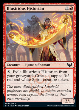 Illustrious Historian [Strixhaven: School of Mages] MTG Single Magic: The Gathering    | Red Claw Gaming