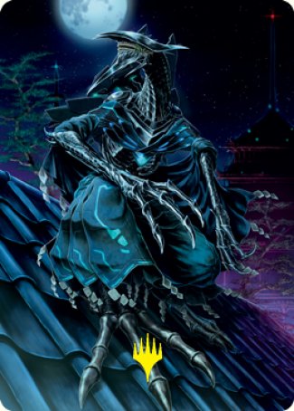 Jin-Gitaxias, Progress Tyrant Art Card (Gold-Stamped Signature) [Kamigawa: Neon Dynasty Art Series] MTG Single Magic: The Gathering    | Red Claw Gaming