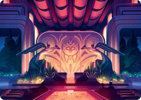 Jetmir's Garden 2 Art Card [Streets of New Capenna Art Series] MTG Single Magic: The Gathering    | Red Claw Gaming