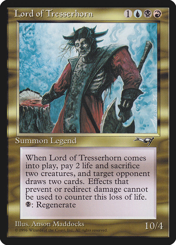 Lord of Tresserhorn [Alliances] MTG Single Magic: The Gathering    | Red Claw Gaming