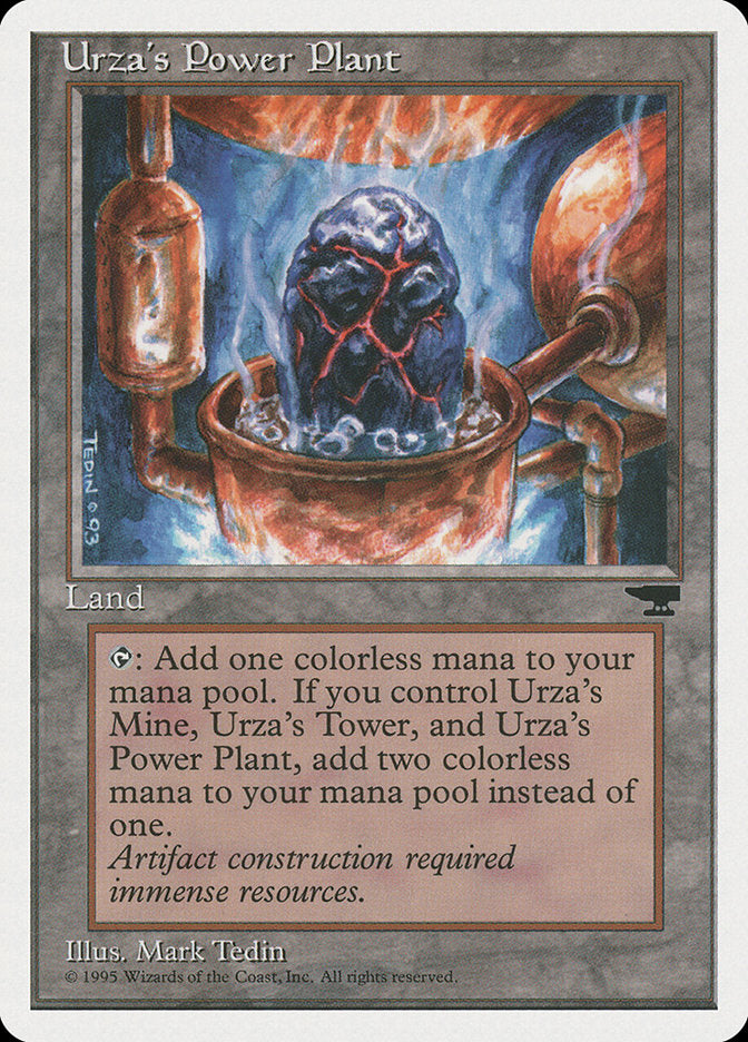 Urza's Power Plant (Boiling Rock) [Chronicles] MTG Single Magic: The Gathering    | Red Claw Gaming