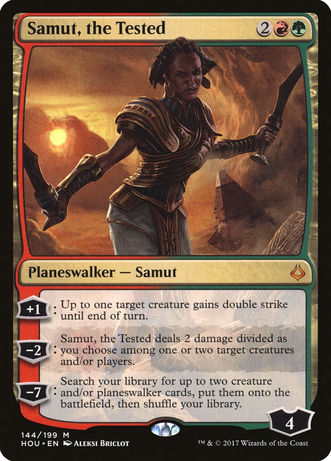 Samut, the Tested [Hour of Devastation] MTG Single Magic: The Gathering    | Red Claw Gaming