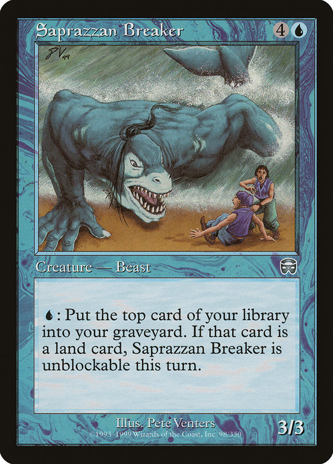 Saprazzan Breaker [Mercadian Masques] MTG Single Magic: The Gathering    | Red Claw Gaming