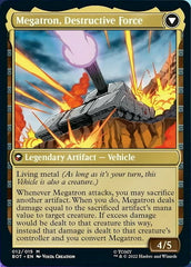 Megatron, Tyrant // Megatron, Destructive Force [Transformers] MTG Single Magic: The Gathering    | Red Claw Gaming