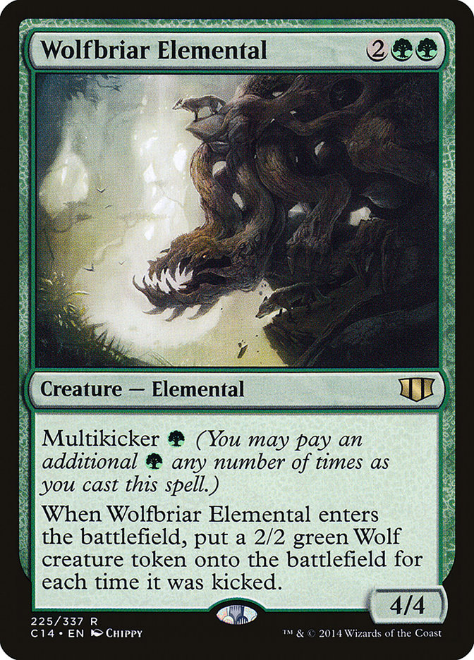 Wolfbriar Elemental [Commander 2014] MTG Single Magic: The Gathering    | Red Claw Gaming