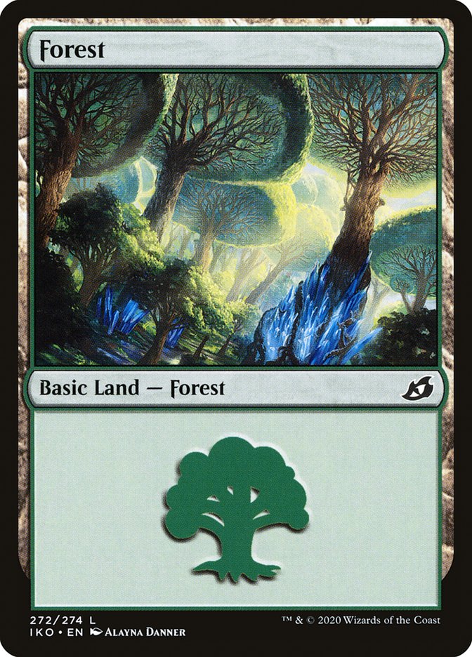 Forest (272) [Ikoria: Lair of Behemoths] MTG Single Magic: The Gathering    | Red Claw Gaming
