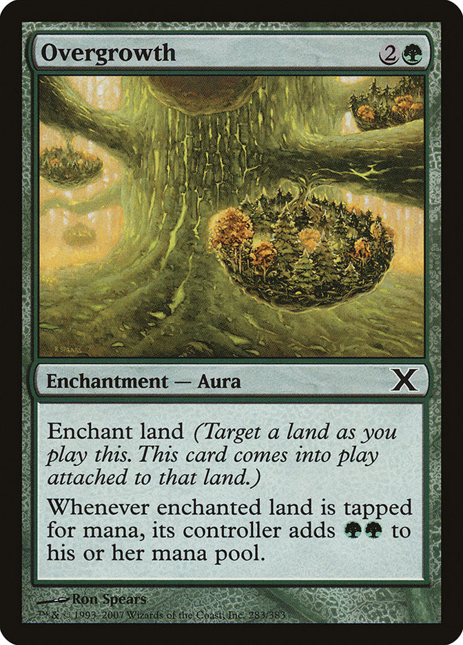 Overgrowth [Tenth Edition] MTG Single Magic: The Gathering    | Red Claw Gaming