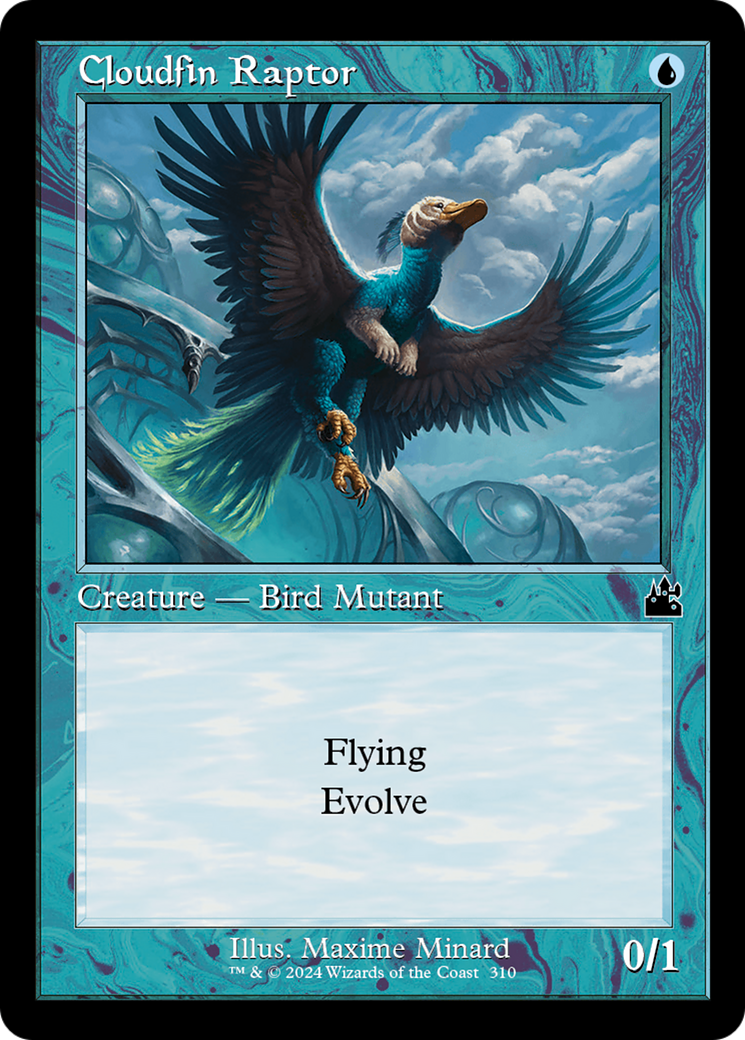 Cloudfin Raptor (Retro Frame) [Ravnica Remastered] MTG Single Magic: The Gathering    | Red Claw Gaming