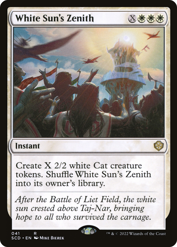 White Sun's Zenith [Starter Commander Decks] MTG Single Magic: The Gathering    | Red Claw Gaming