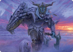 Frost Giant Art Card [Dungeons & Dragons: Adventures in the Forgotten Realms Art Series] MTG Single Magic: The Gathering    | Red Claw Gaming