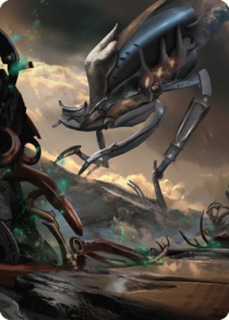 Swamp (2) Art Card [The Brothers' War Art Series] MTG Single Magic: The Gathering    | Red Claw Gaming