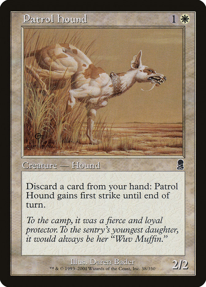 Patrol Hound [Odyssey] MTG Single Magic: The Gathering    | Red Claw Gaming