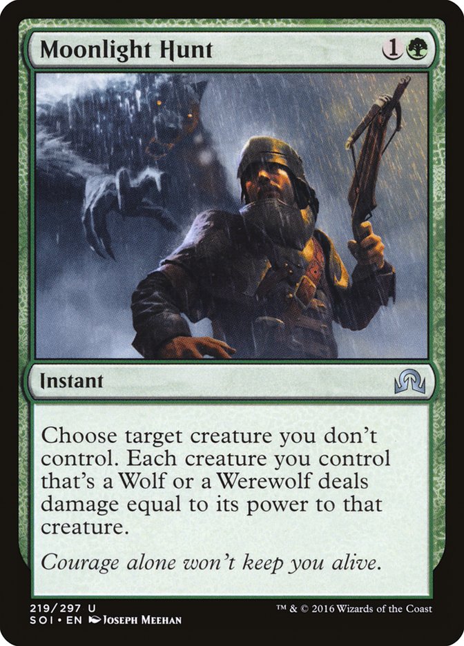 Moonlight Hunt [Shadows over Innistrad] MTG Single Magic: The Gathering    | Red Claw Gaming