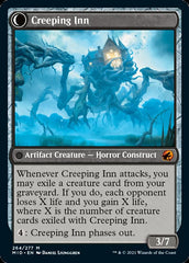 Hostile Hostel // Creeping Inn [Innistrad: Midnight Hunt] MTG Single Magic: The Gathering    | Red Claw Gaming