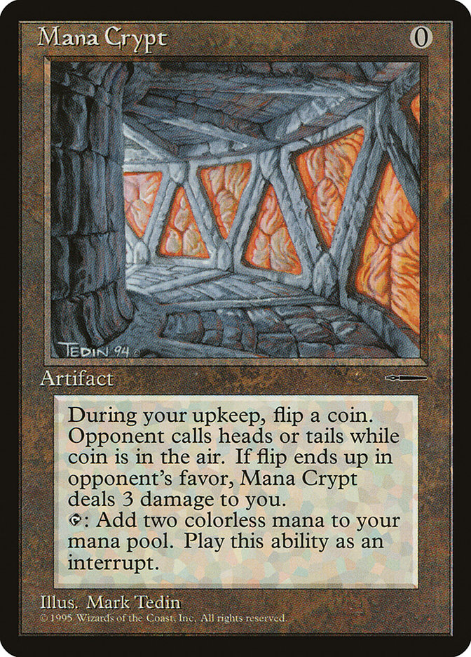 Mana Crypt (Book Promo) [HarperPrism Book Promos] MTG Single Magic: The Gathering    | Red Claw Gaming
