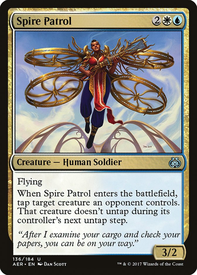 Spire Patrol [Aether Revolt] MTG Single Magic: The Gathering    | Red Claw Gaming