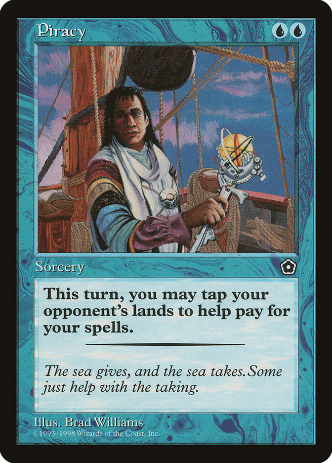 Piracy [Portal Second Age] MTG Single Magic: The Gathering    | Red Claw Gaming